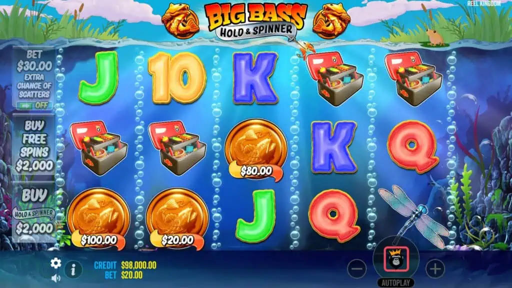 Big Bass Bonanza Hold Spinner slot free spins