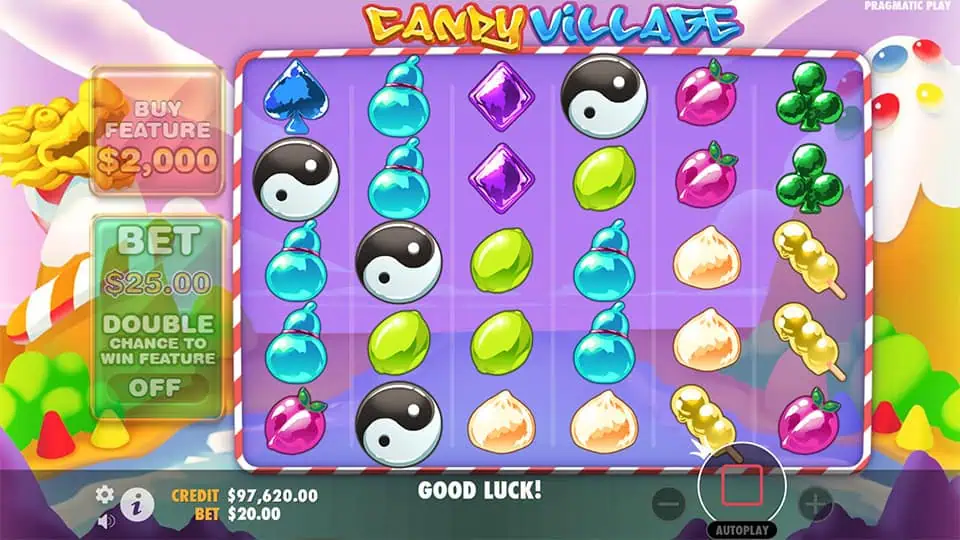 Candy Village slot free spins