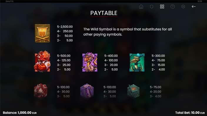 Dino-pd-paytable