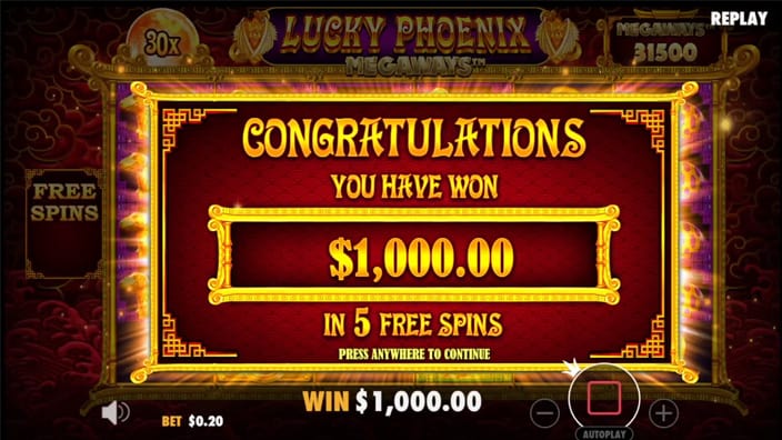 Lucky Phoenix Megaways Free Online Slot by Pragmatic Play - Demo & Review