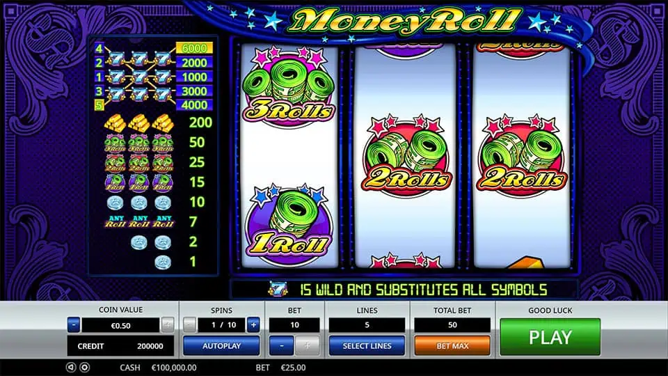 Money Roll slot