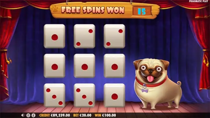 The Dog House Dice Show slot free spins number 1