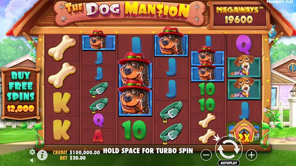 The Dog Mansion Megaways slot 1