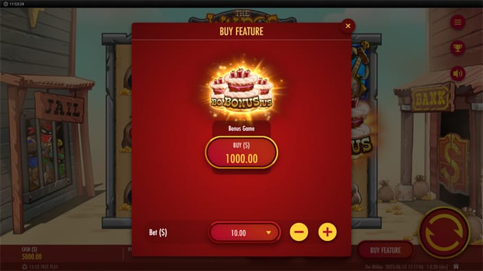 The Wildos slot bonus buy