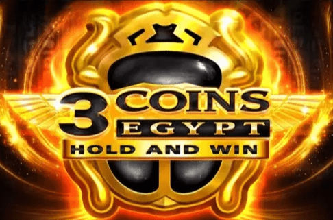 3 Coins: Egypt Hold and Win slot cover image
