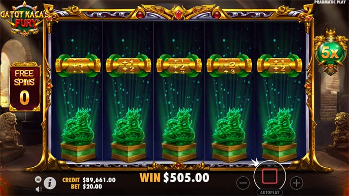 Gatot Kacas Fury slot bonus respin