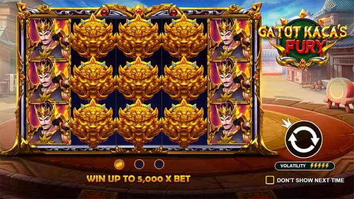 Gatot Kacas Fury slot features 1