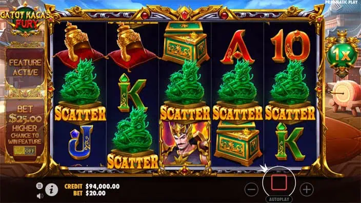 Gatot Kacas Fury slot free spins 1