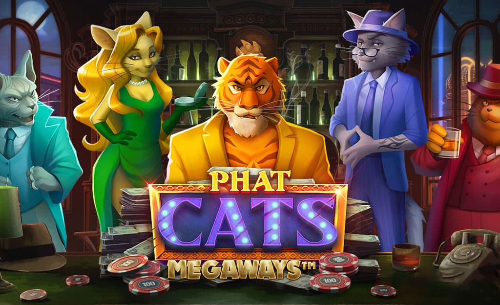 Phat Cats Megaways slot cover image