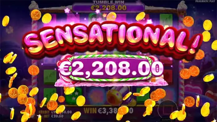 Sweet Bonanza Dice slot big win