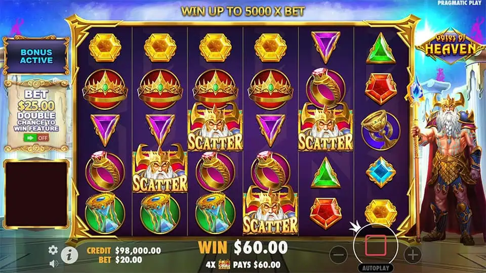 Gates of Heaven slot free spins