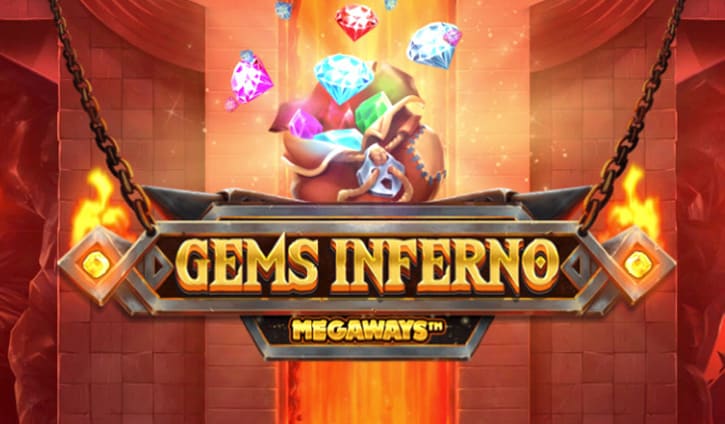 Gems Inferno Megaways slot cover image