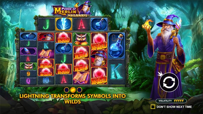 Power of Merlin Megaways Slot Review and Free Demo - Pragmatic Play