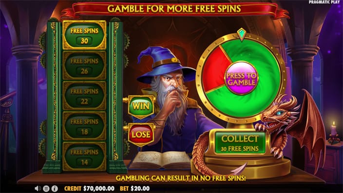 Power-of-Merlin-Megaways-slot-gamble-feature