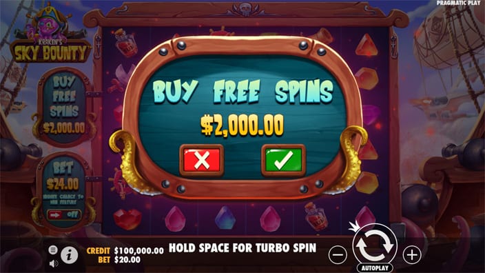 Sky Bounty slot bonus buy