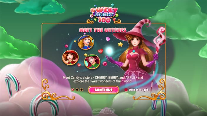 Sweet Alchemy 100 - Jogo de demonstração gratuito Play'n GO