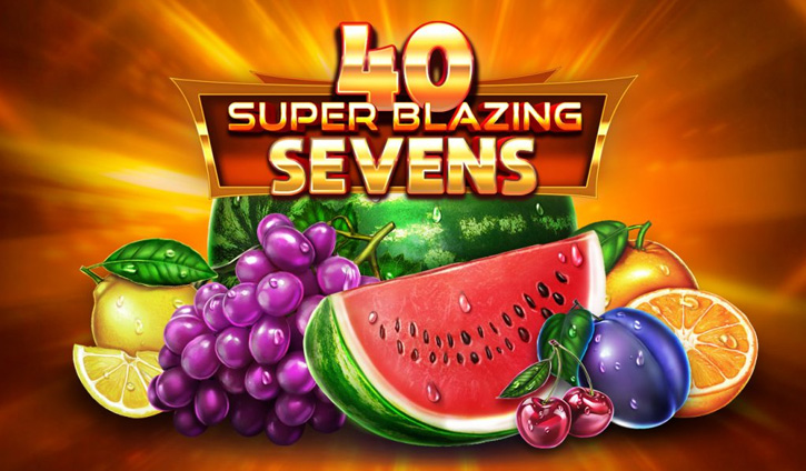 40 Super Blazing Sevens slot cover image