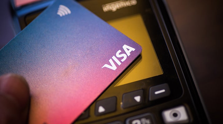 BonusTiime Visa payment card