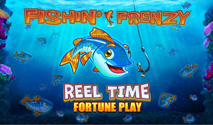 Fishin Frenzy Reel Time Fortune Play スロットのカバー画像