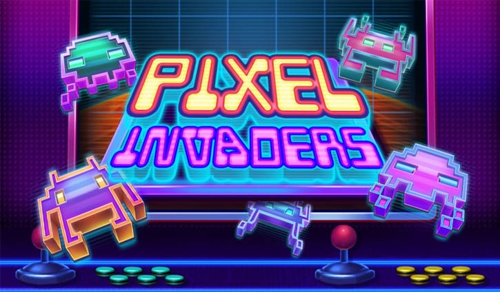 Pixel Invaders slot cover image