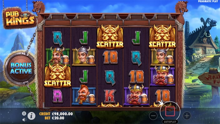 Pub Kings slot free spins