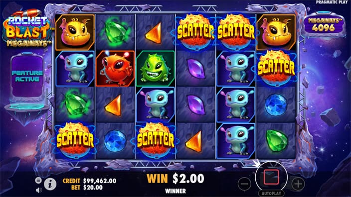 Rocket-Blast-Megaways-slot-free-spins