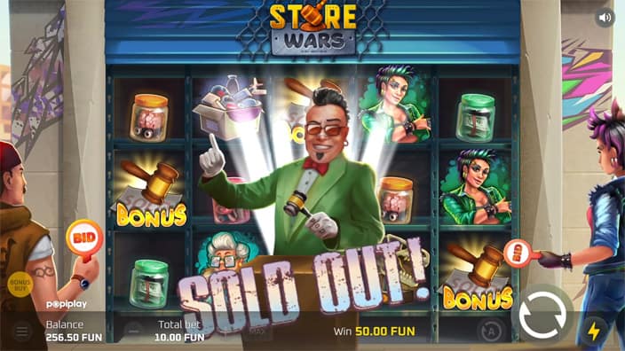 Store Wars slot free spins