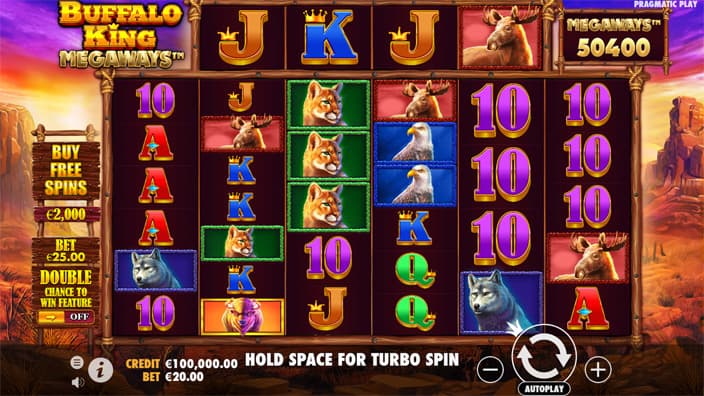 Buffalo King Megaways slot