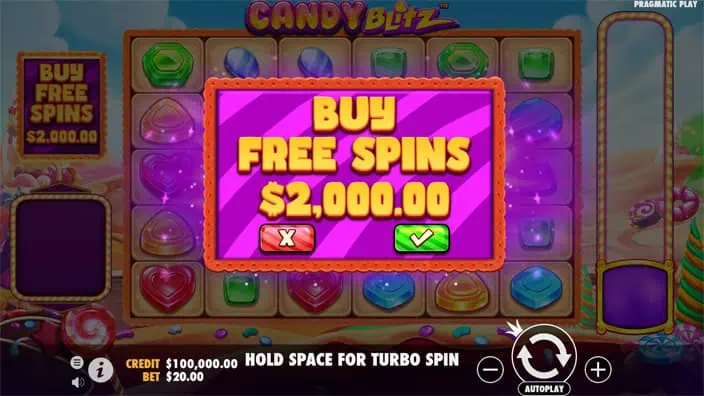 Candy Blitz slot bonus buy 1