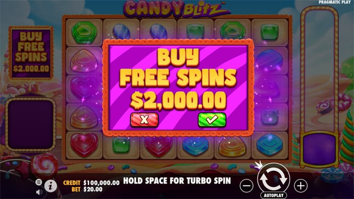 Candy Blitz slot bonus buy