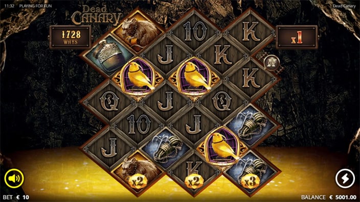 Dead Canary slot free spins
