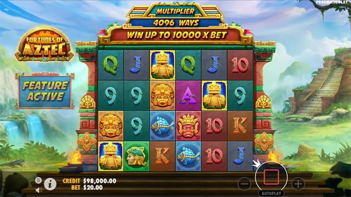 Fortunes of the Aztec slot free spins