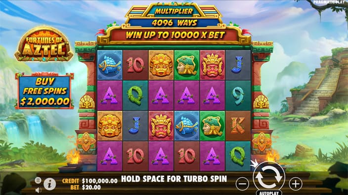 Fortunes of the Aztec slot