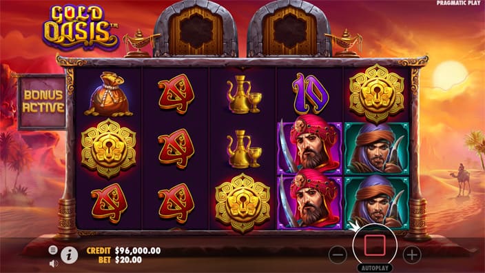 Gold Oasis slot free spins