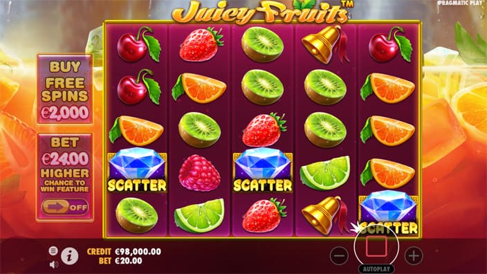Juicy Fruits slot free spins