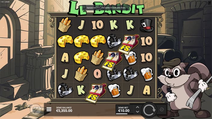 Le Bandit slot luck of the bandit free spins