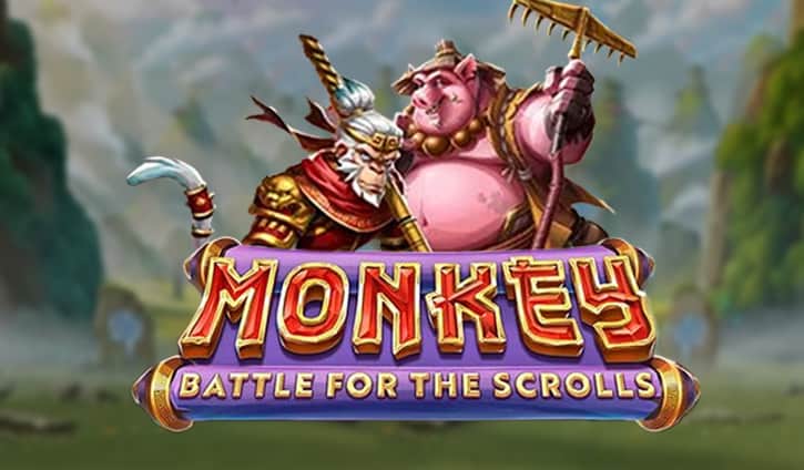 Monkey Battle for the Scrolls slot cover image