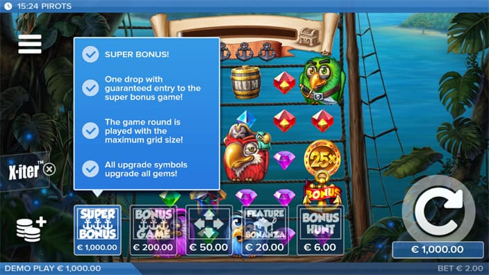 Pirots slot bonus buy