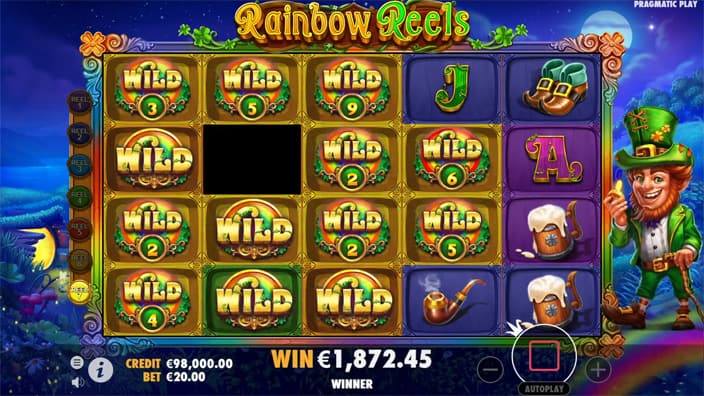 Rainbow Reels slot feature seven layers