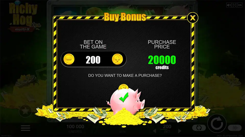 Richy Hog slot bonus buy