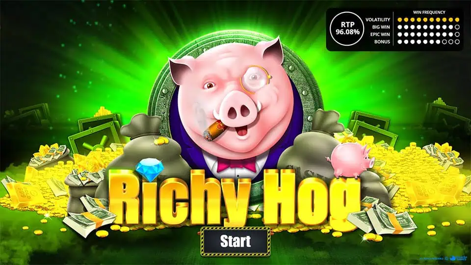 Richy Hog slot features