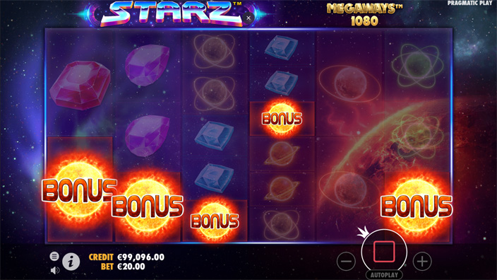 Starz Megaways slot free spins