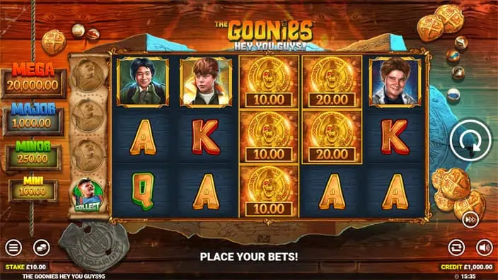 The Goonies Hey You Guys slot 1