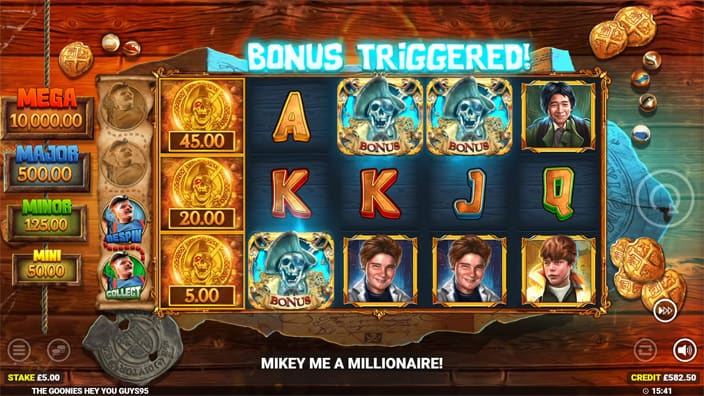 The Goonies Hey You Guys slot free spins
