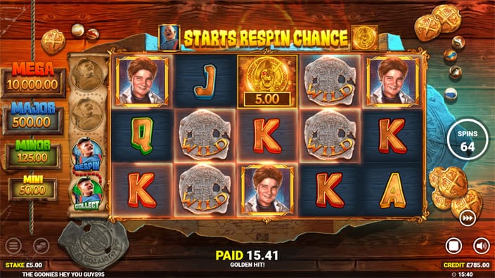 The Goonies: Hey You Guys Slot - Free Play in Demo Mode