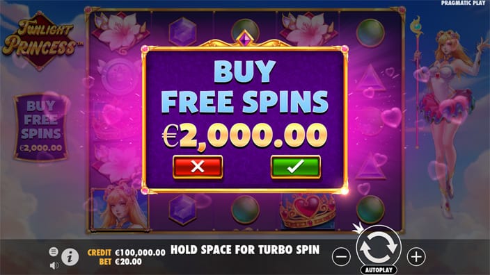 Twilight Princess slot buy free spins