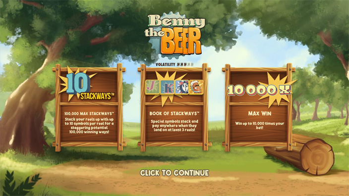 Benny the Beer slot features
