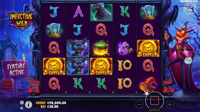 Infective Wild slot free spins