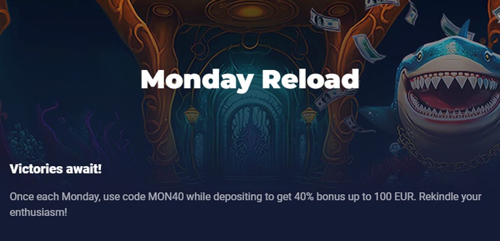 Joo Casino Monday reload