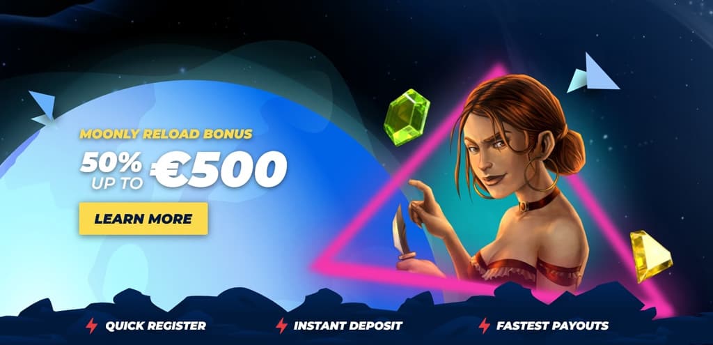 Jupi Casino monthly reload bonus
